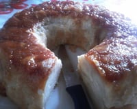 Pudim de pão sem leite condensado e sem banho-maria