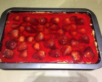 Torta fácil de morango