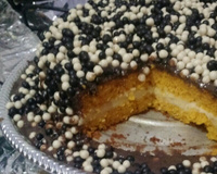 Bolo de cenoura recheado