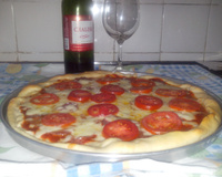 Massa de pizza rápida e fácil