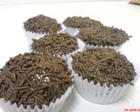 Brigadeiro com creme de avelã