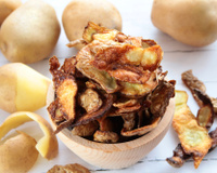 Casca de batata na airfryer: evite o desperdício e prepare uma receita deliciosa em 10 minutos