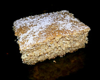 Bolo integral de maçã