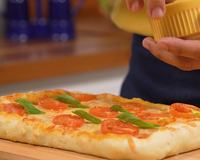 Pizza quadrada da Marron