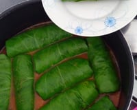 Charuto com folha de couve