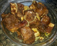 Costela assada na panela de pressão