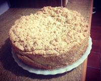 Cuca de farofa recheada