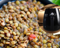 Lentilha na airfryer: descubra se é possível fazer a comida de ano-novo na fritadeira elétrica