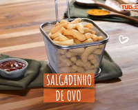 Salgadinho de ovo