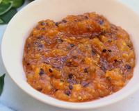 Geleia de abacaxi com maracujá