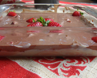 Delicia gelada de morango