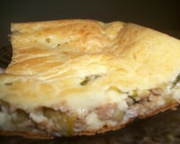 Torta salgada fofinha de atum