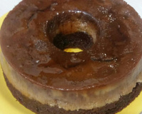 Bolo pudim de chocolate