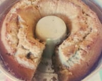 Bolo de banana com farinha de trigo