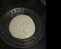 Mingau ou papa de maizena