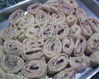 Pão de Mortadela Enroladinho