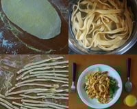 Massa para macarrão caseiro