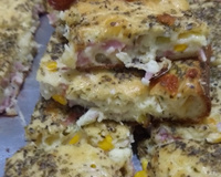 Torta de presunto e queijo
