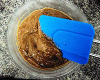 Ganache falso de cacau em pó