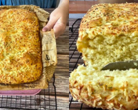 Usei liquidificador para fazer esse pão caseiro e todo mundo em casa amou o resultado