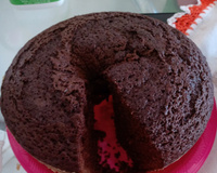 Bolo simples de chocolate