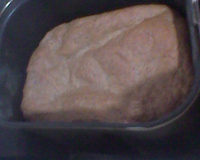 Pão Vegan na máquina de pão do Daniel