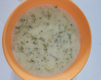 Sopa creme de brócolis