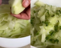 "Até quem odeia chuchu gosta dessa salada": essa receita diferente com chuchu fez sucesso nas redes sociais e aqui em casa também