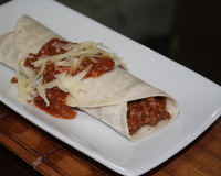 Panqueca de carne moída