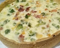 Quiche de brócolis