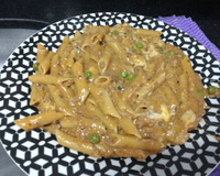 Macarrão na panela de pressão