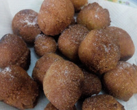 Bolinho de fubá frito