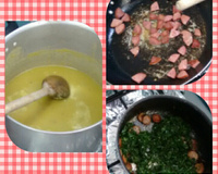 Sopa de ervilha de preguiçoso