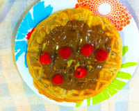 Waffle de arroz