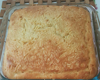 Torta de carne seca desfiada