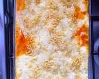 Escondidinho de requeijão com carne moída