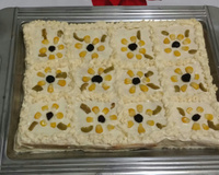 Torta salgada com pão de forma