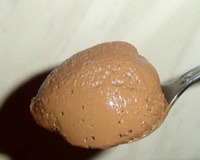 Mousse de chocolate diet da Flávia