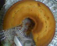 Bolo simples de fubá