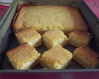 Bolo de fubá cremoso de liquidificador