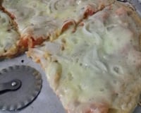 Massa de pizza sem fermento biológico