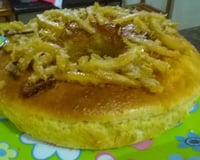 Bolo de laranja na airfryer