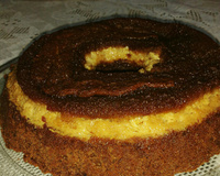 Bolo pudim de chocolate