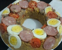 Cuscuz à paulista de linguiça calabresa