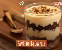 Pavê de brownie