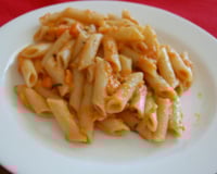 Espaguete ao molho de abóbora