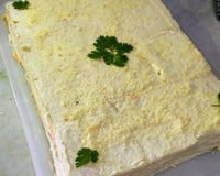 Torta fria de pão de forma