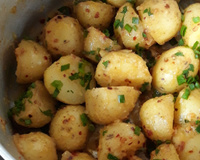 Batatinha apimentada para tira-gosto