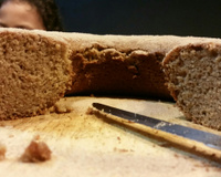 Bolo de banana de liquidificador