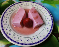 Pudim gelado de Maria-mole da Emeliza